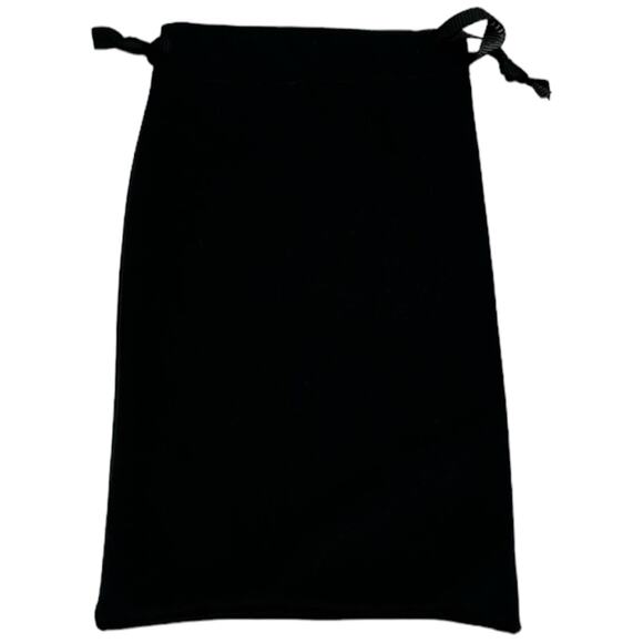 Dolce&Gabbana black microfiber drawstring bag - Picture 3 of 6